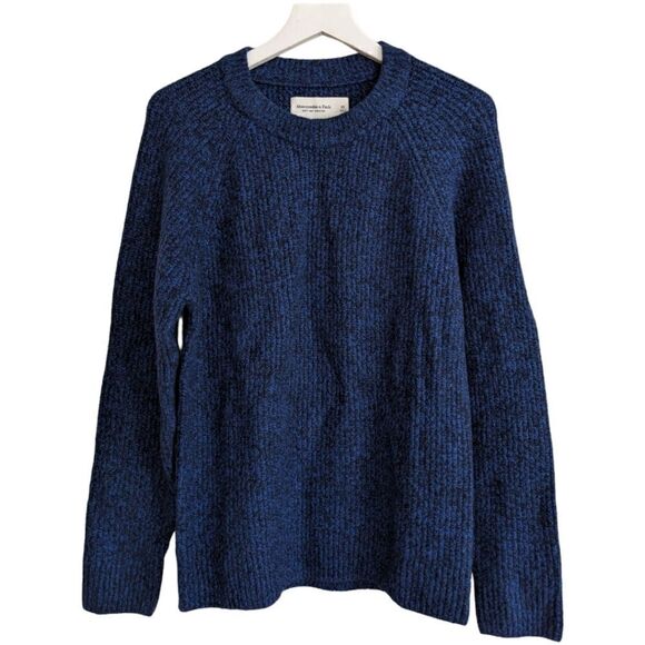 Abercrombie & Fitch Women's Soft A&F Sweater Crew Neck Pullover Blue Size XS NWT - Picture 2 of 6